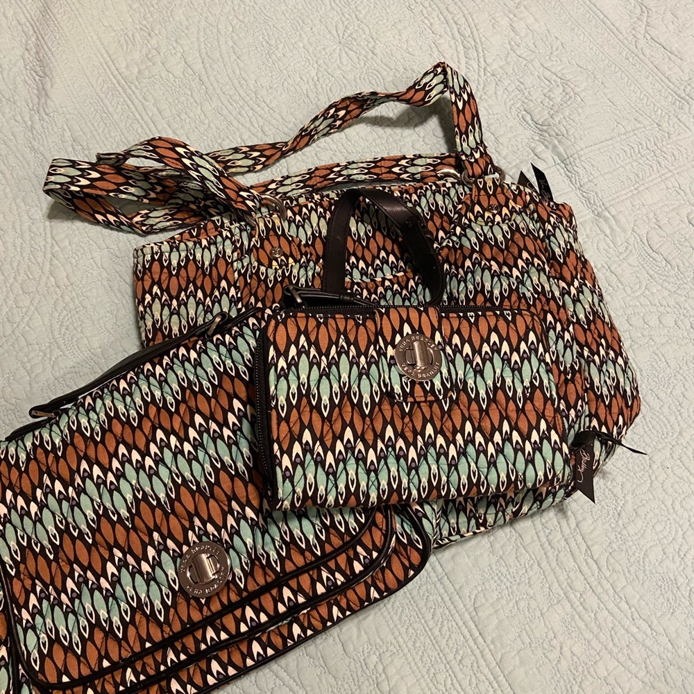 Purse and wallet set